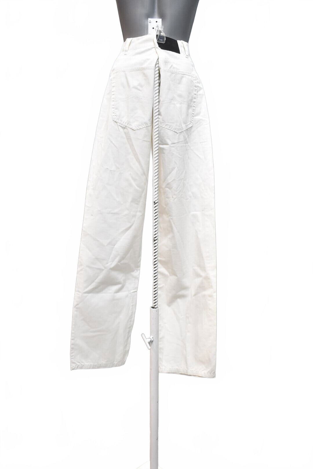 Pánské kalhoty Mcneal, barva bílá, velikost L