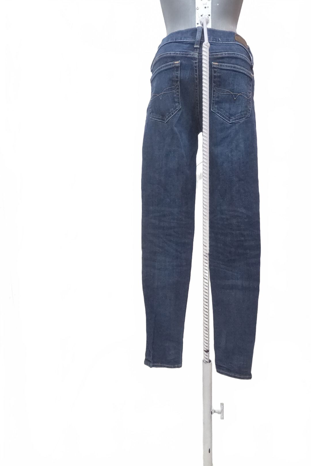 Dámske nohavice Ralph Lauren, farba denim, veľkosť 2XS