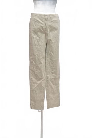 Dámske nohavice Massimo Dutti, farba béžová, veľkosť 38