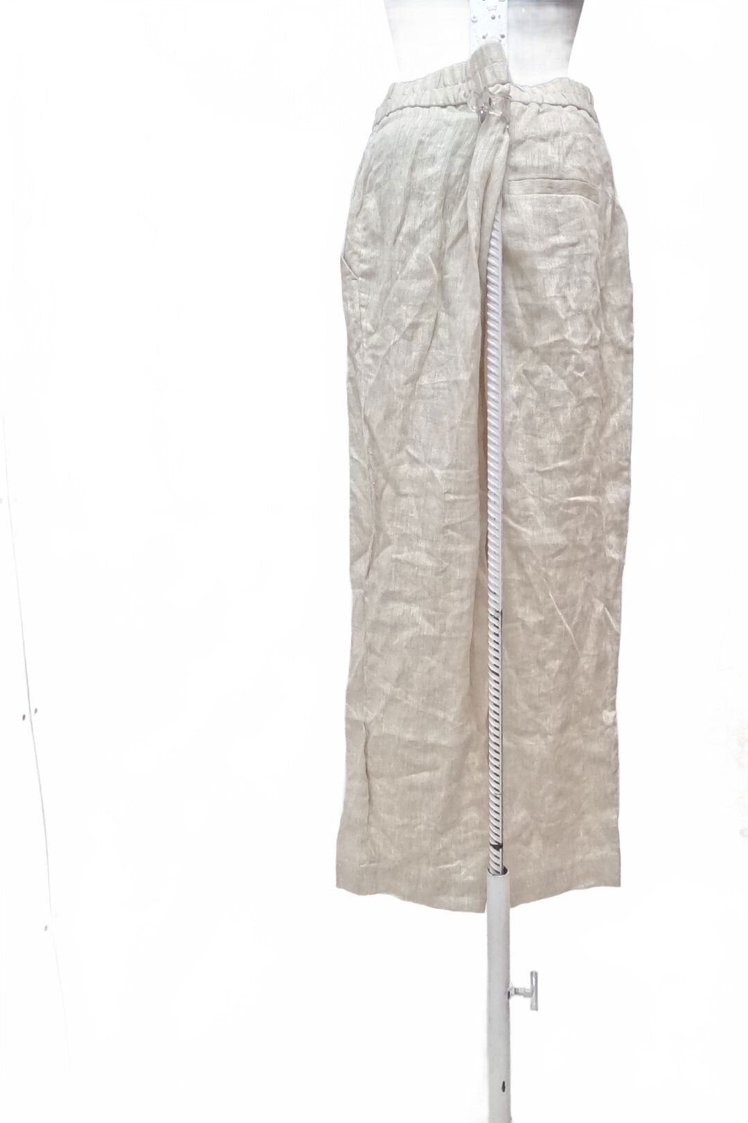 Dámske nohavice Massimo Dutti, farba béžová, veľkosť 40