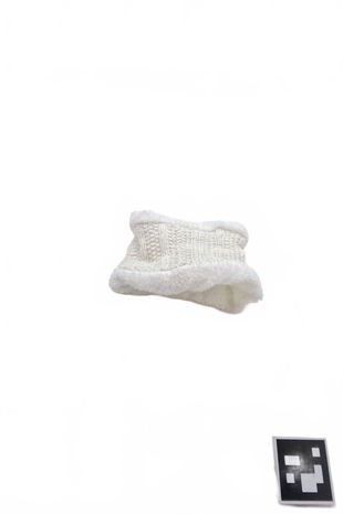 Dětská šála, barva bílá