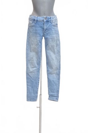 Dámske nohavice Pepe Jeans, farba denim, veľkosť XS