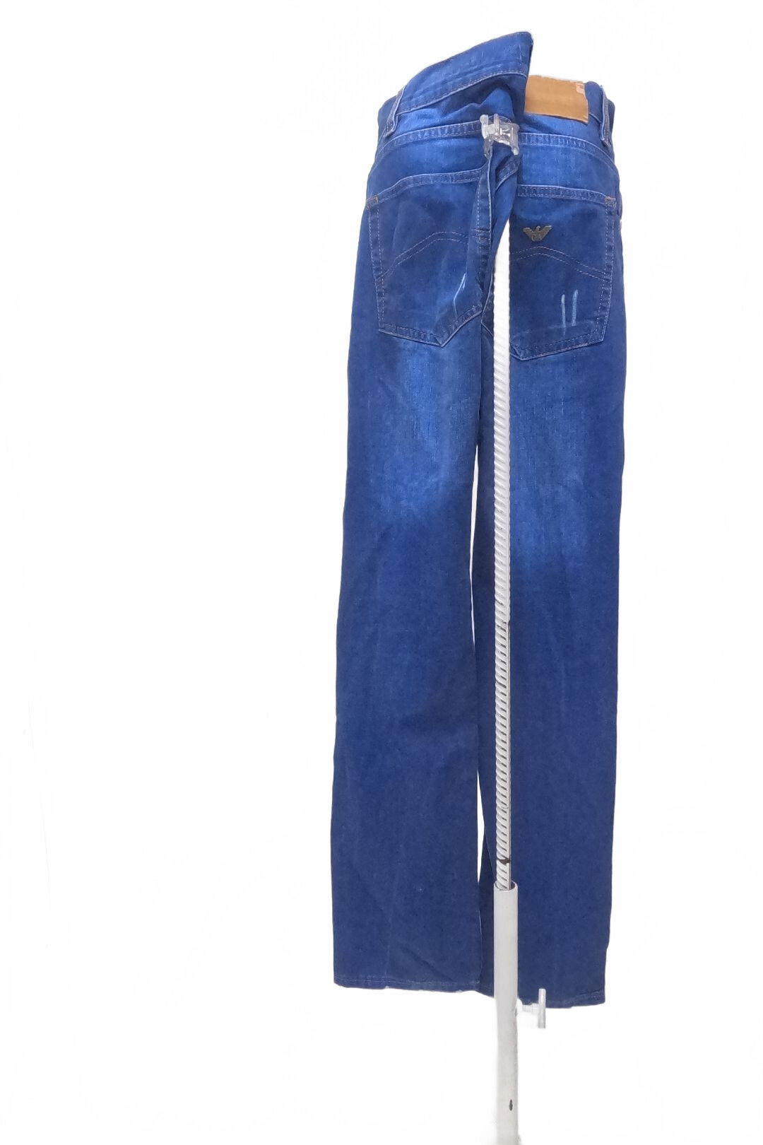 Pánské kalhoty Armani Jeans, barva denim, velikost M