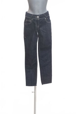 Dámske nohavice Sisley, farba denim, veľkosť 38