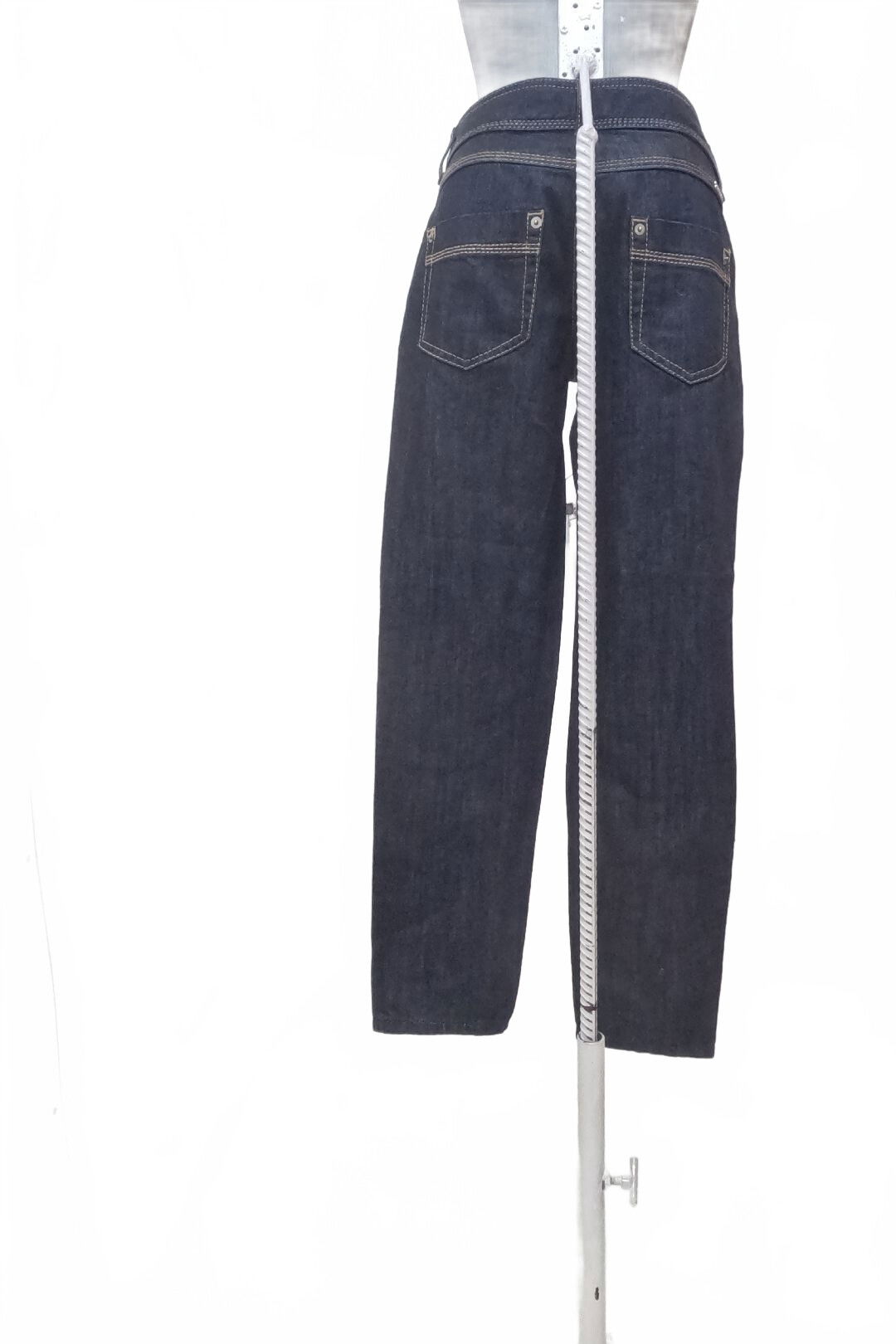 Dámske nohavice Sisley, farba denim, veľkosť 38