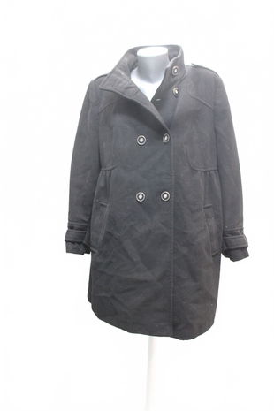 Dámský kabát Wallis, barva černá, velikost 46