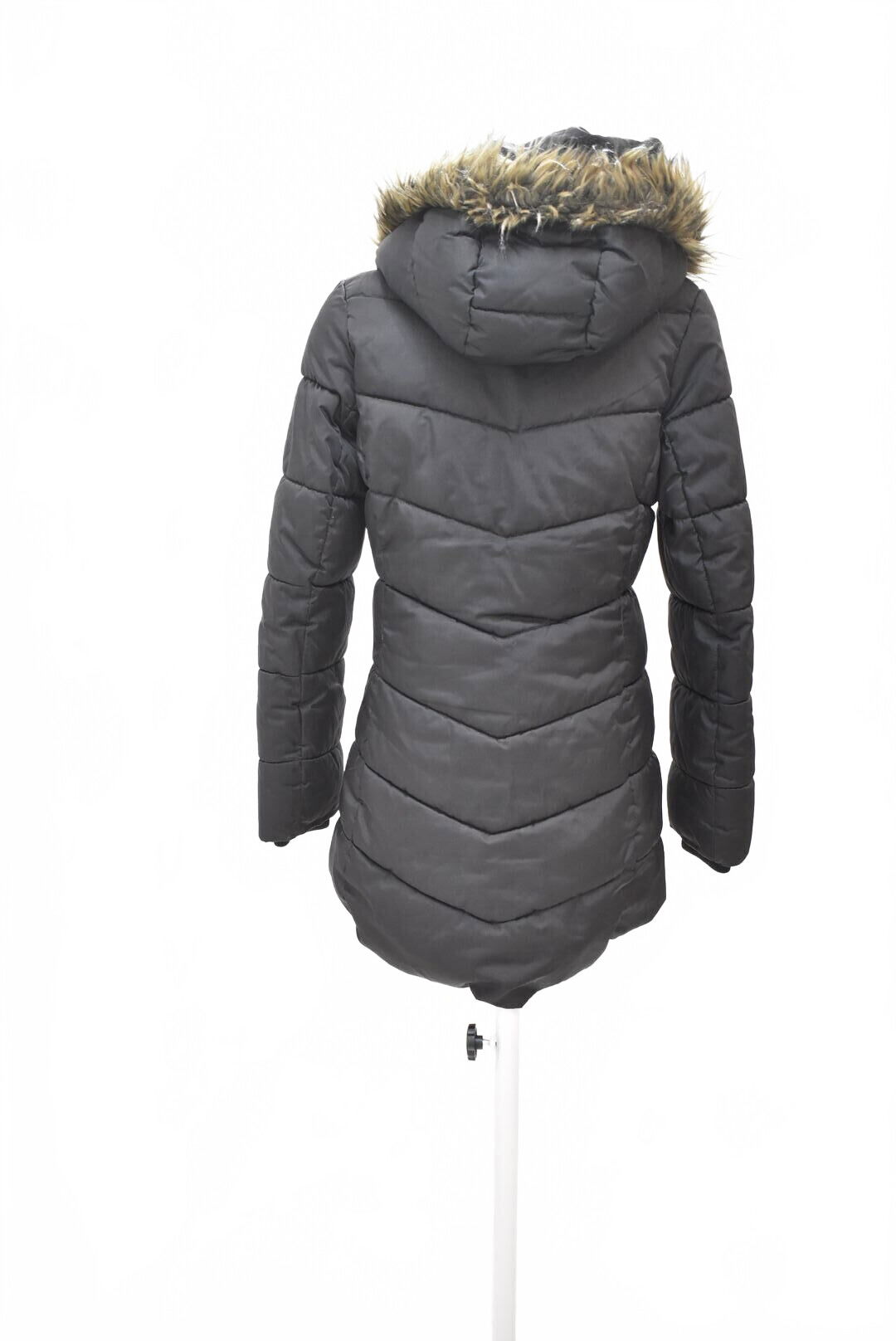 Dievčenská zimná bunda H&M, farba čierna, veľkosť 164