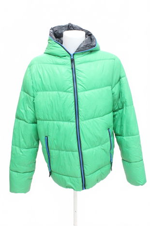 Pánská zimní bunda Just Play, barva zelená, velikost XL