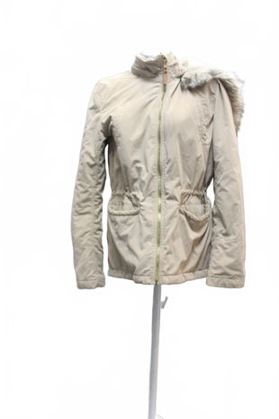 Dievčenská zimná bunda H&M, farba béžová, veľkosť 170