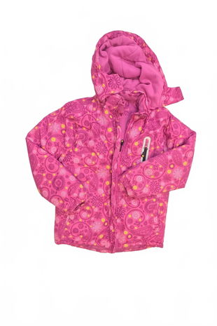Dievčenská zimná bunda Grace, farba ružová, veľkosť 164