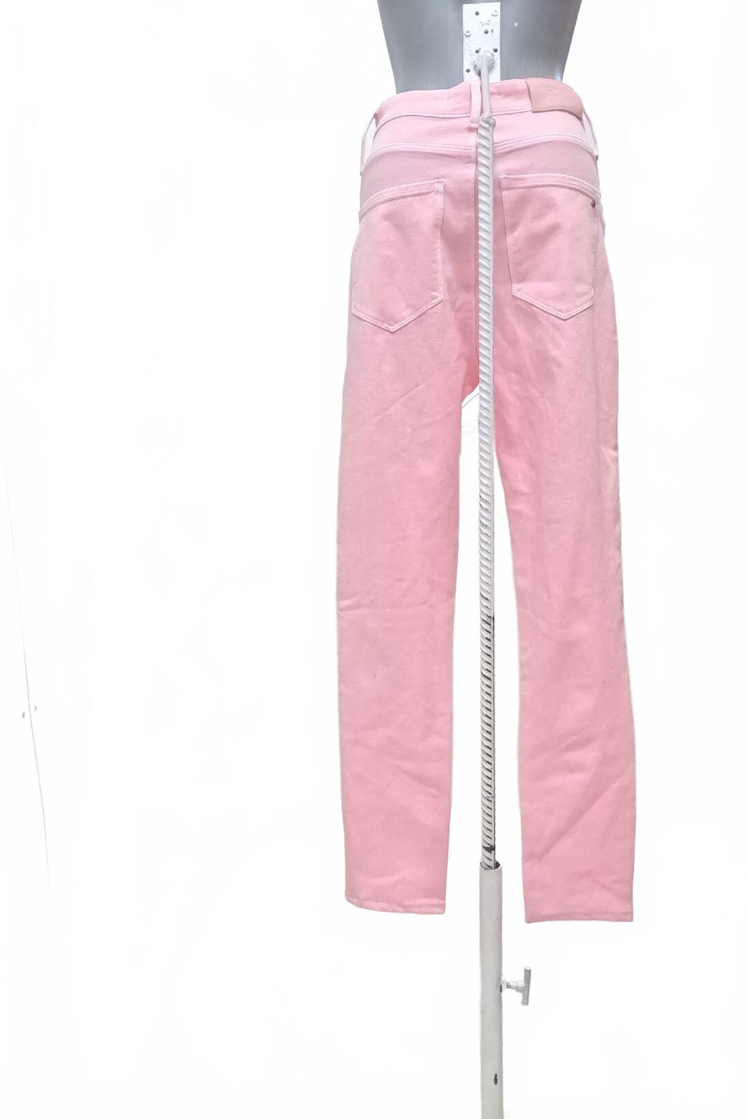 Dámske nohavice Tommy Hilfiger, farba ružová, veľkosť S