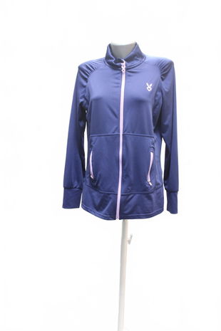 Dámska mikina Cardio Bunny bez potlače, farba modrá, veľkosť L