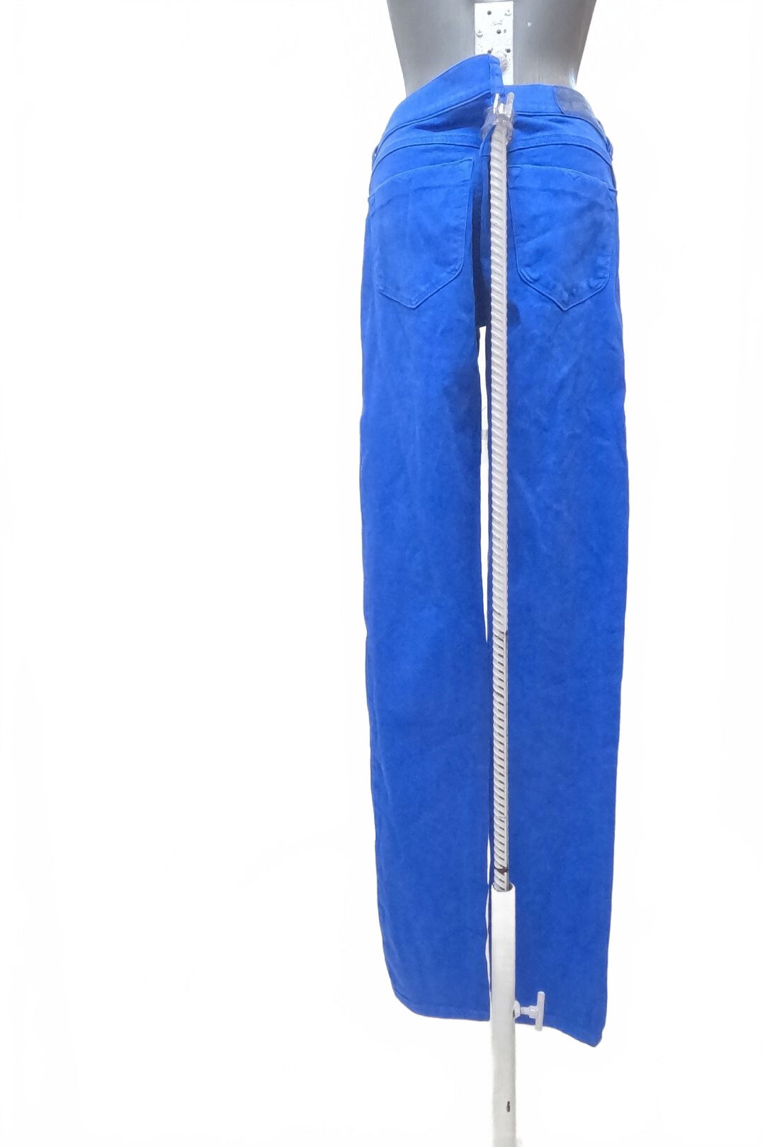 Dámske nohavice Diesel, farba modrá, veľkosť M