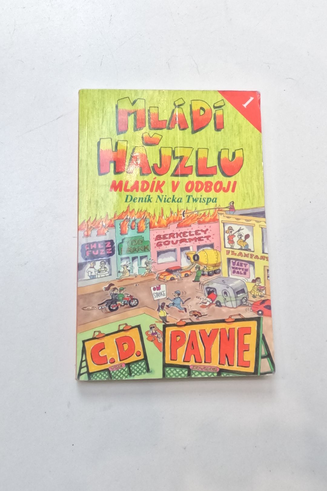 Mládí v hajzlu: deník Nicka Twispa.Kniha první,Mladík v odboji