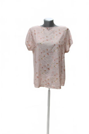 Dámské tričko Orsay bez potisku, barva květovaná, velikost XL