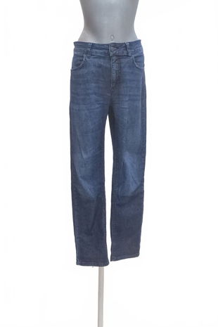 Dámske nohavice Sisley, farba denim, veľkosť S