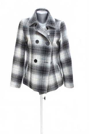 Dámsky kabát Yessica, farba vzorovaná, veľkosť 40