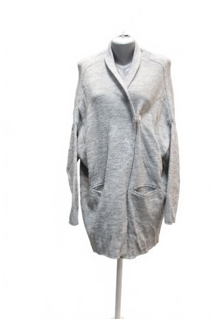 Dámsky kardigan Genesis, farba sivá, veľkosť L