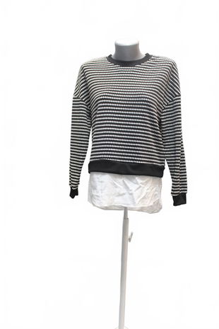 Dámska mikina Beloved bez potlače, farba vzorovaná, veľkosť M