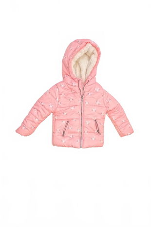 Dievčenská zimná bunda Genesis, farba ružová, veľkosť 92