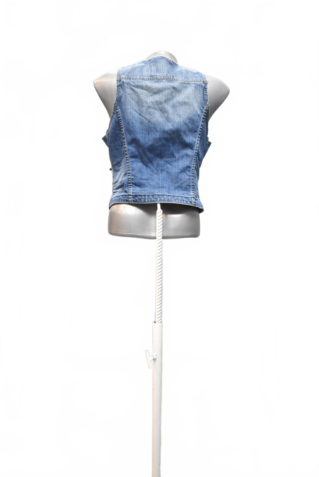 Dámska vesta Epister, farba denim, veľkosť M