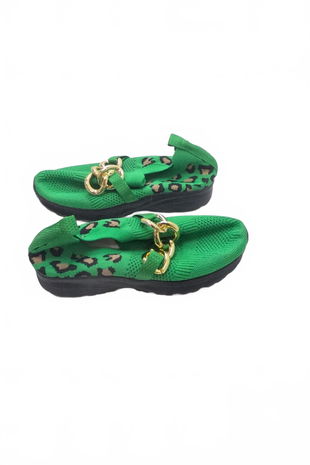 Dámské boty Genesis, barva zelená, velikost 39