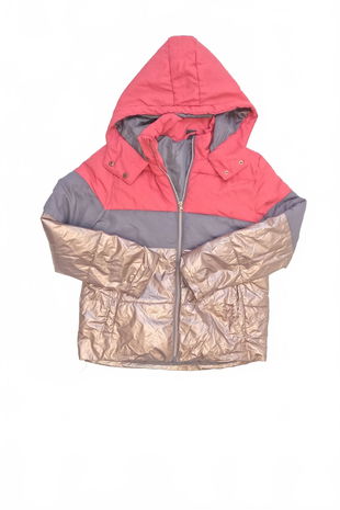 Dievčenská zimná bunda Y.f.k, farba viacfarebná, veľkosť 146