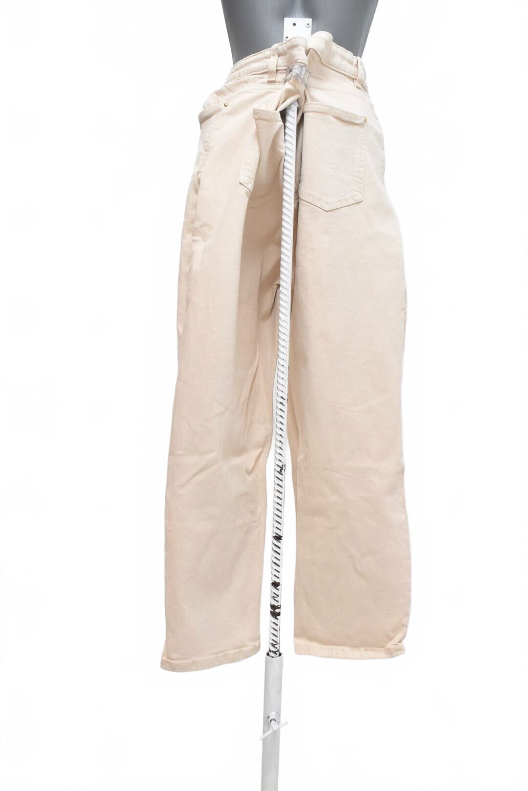 Dámské kalhoty Marks & Spencer, barva béžová, velikost 46