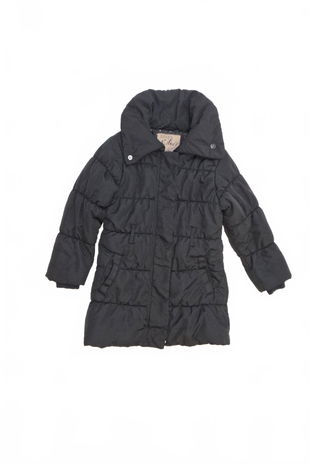 Dievčenská zimná bunda Next, farba čierna, veľkosť 116