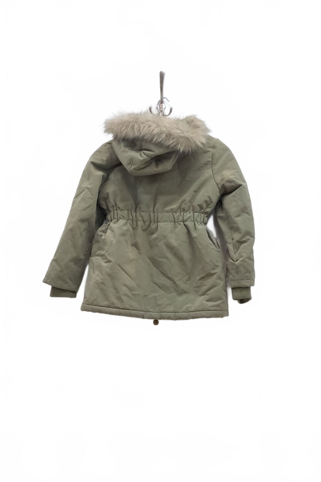 Dievčenská zimná bunda Original Marines, farba khaki, veľkosť 7-8 r