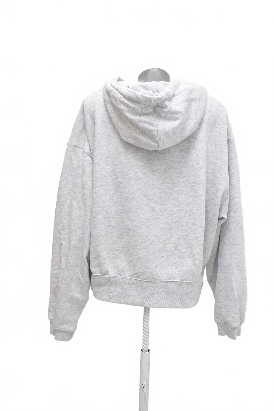 Dámská mikina Fbsister bez potisku, barva šedá, velikost XL