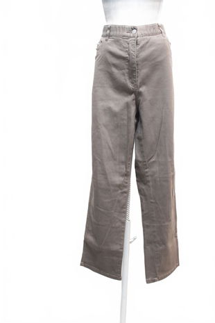 Dámské kalhoty Genesis, barva hnědá, velikost 2XL