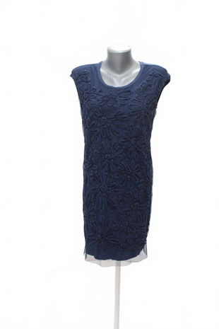 Dámske šaty Intimissimi, farba modrá, veľkosť S