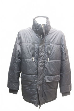 Pánská zimní bunda Angelo Litrico, barva černá, velikost XL