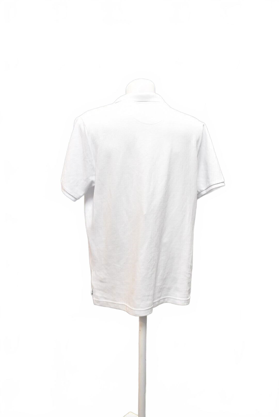 Pánské tričko Jean Pascale bez potisku, barva bílá, velikost L