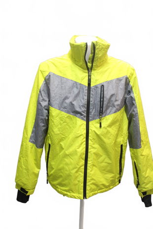 Pánská zimní bunda Crivit, barva žlutá, velikost 54