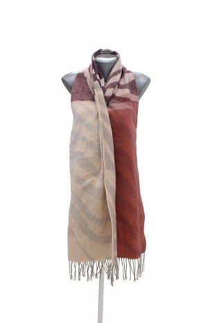 Dámská šála Genesis, barva vzorovaná