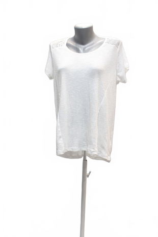 Dámske tričko Infinite bez potlače, farba biela, veľkosť L