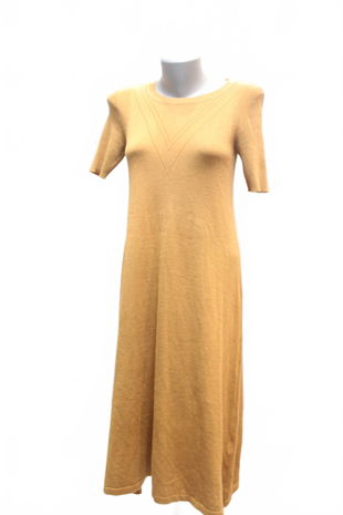 Dámske šaty Mohito, farba hnedá, veľkosť M