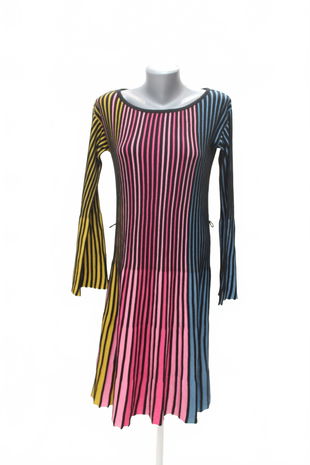 Dámske šaty Bodyflirt Boutique, farba pruhovaná, veľkosť 36