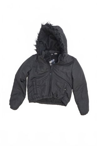 Dievčenská zimná bunda Bpc Bonprix Collection, farba čierna, veľkosť 140