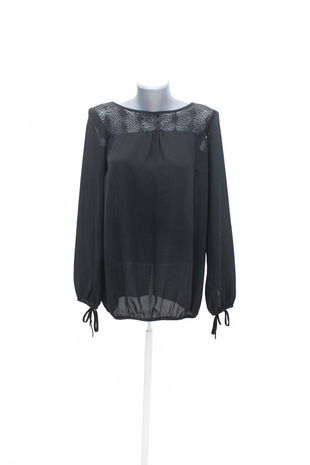 Dámska blúzka F&F, farba čierna, veľkosť 40