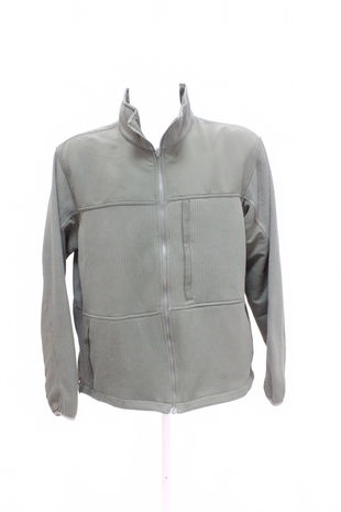 Pánská mikina Genesis bez potisku, barva khaki, velikost XL