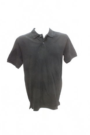 Pánské tričko Jean Pascale bez potisku, barva černá, velikost M