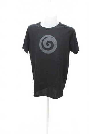 Pánské tričko Genesis s potiskem, barva černá, velikost XL