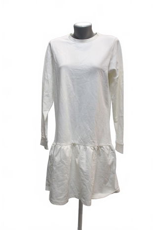 Dámske šaty Fisherfield, farba biela, veľkosť S