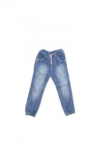 Dievčenské nohavice Dopo Dopo, farba denim, veľkosť 110