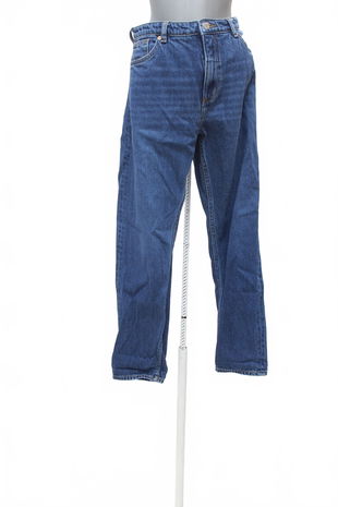 Dámske nohavice Monki, farba denim, veľkosť M