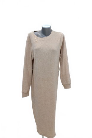 Dámske šaty F&F, farba béžová, veľkosť 44