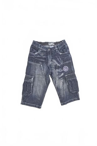 Chlapecké kraťasy Genesis, barva denim, velikost 140